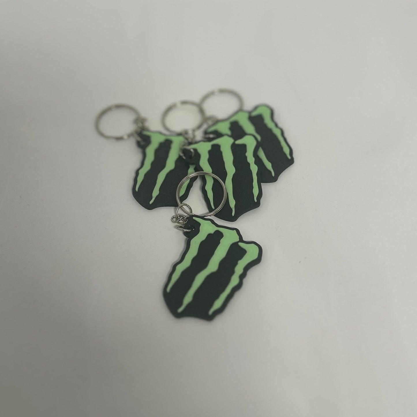 Monster Energy Glow Keyring