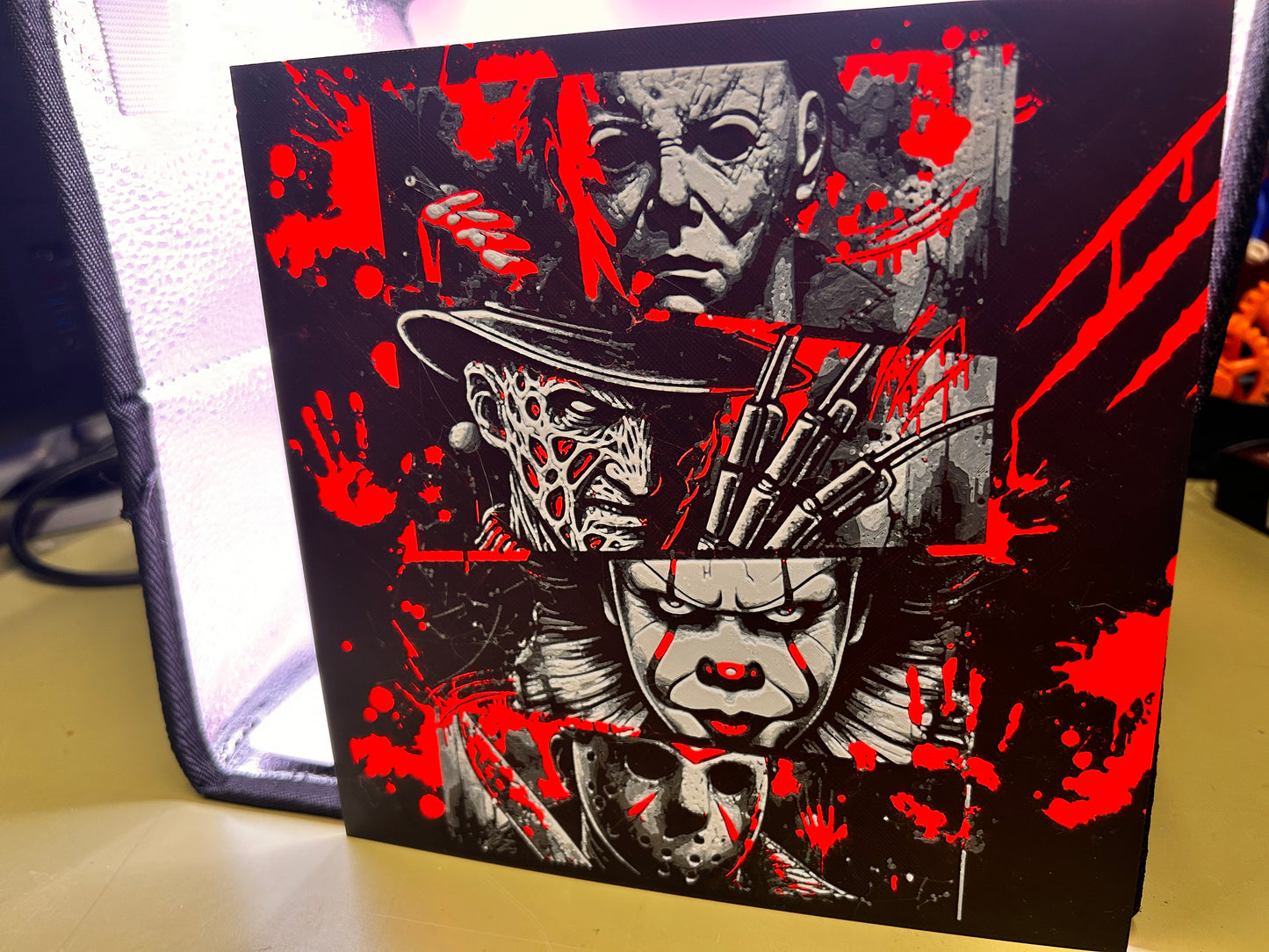 Halloween Photo graphic in frame