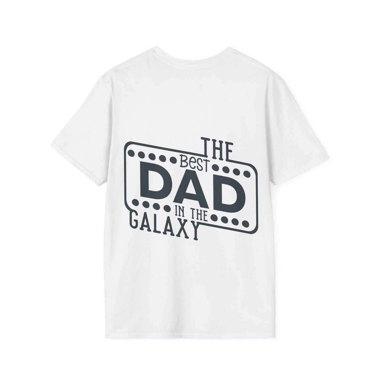 Best Dad in the Galaxy Unisex T-Shirt, Fathers Day Gift, Dad Shirt, Father's Apparel, Funny Dad Tee, Space Theme Shirt