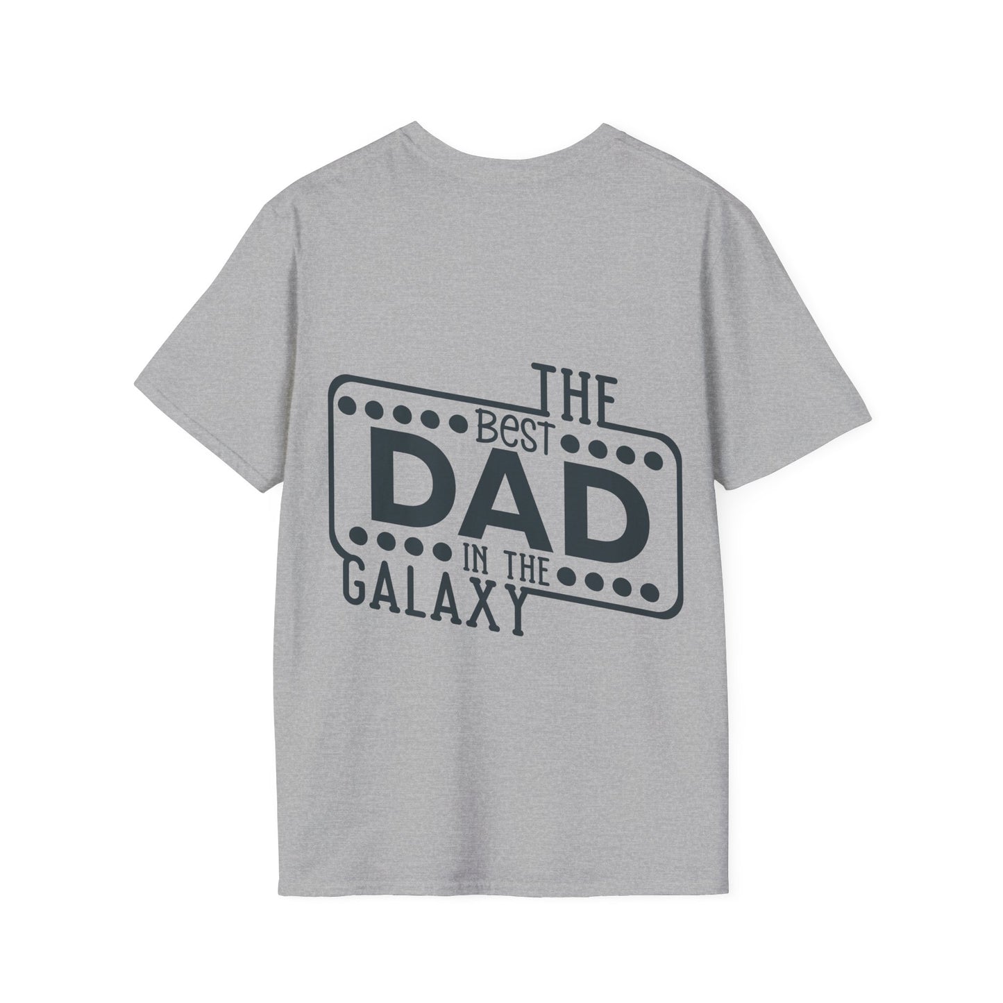 Best Dad in the Galaxy Unisex T-Shirt, Fathers Day Gift, Dad Shirt, Father's Apparel, Funny Dad Tee, Space Theme Shirt