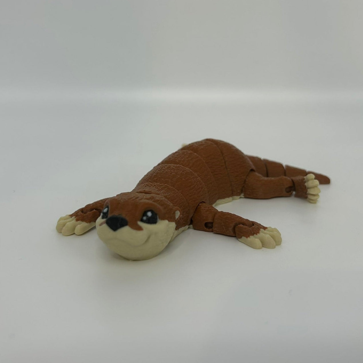 River Otter Articulated Toy – Unique Wildlife Decor or Playful Gift.