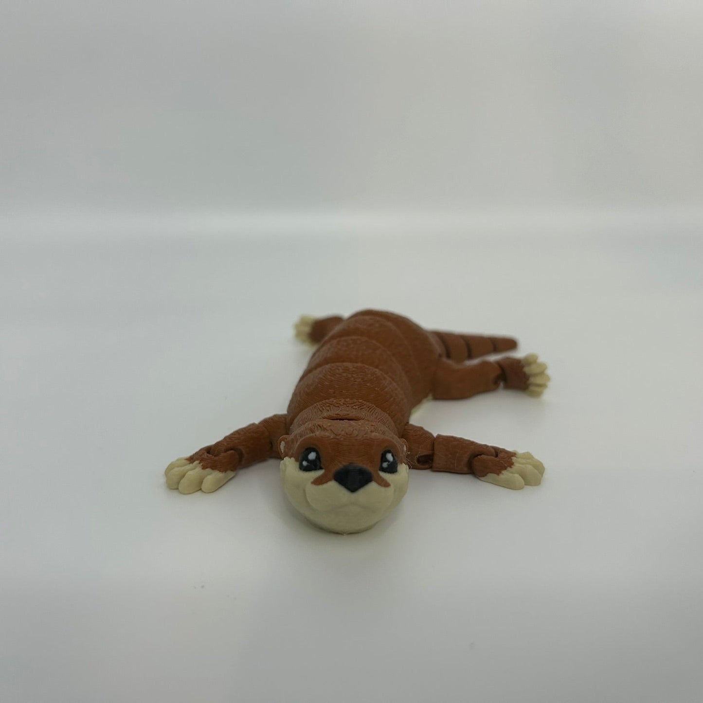 River Otter Articulated Toy – Unique Wildlife Decor or Playful Gift.