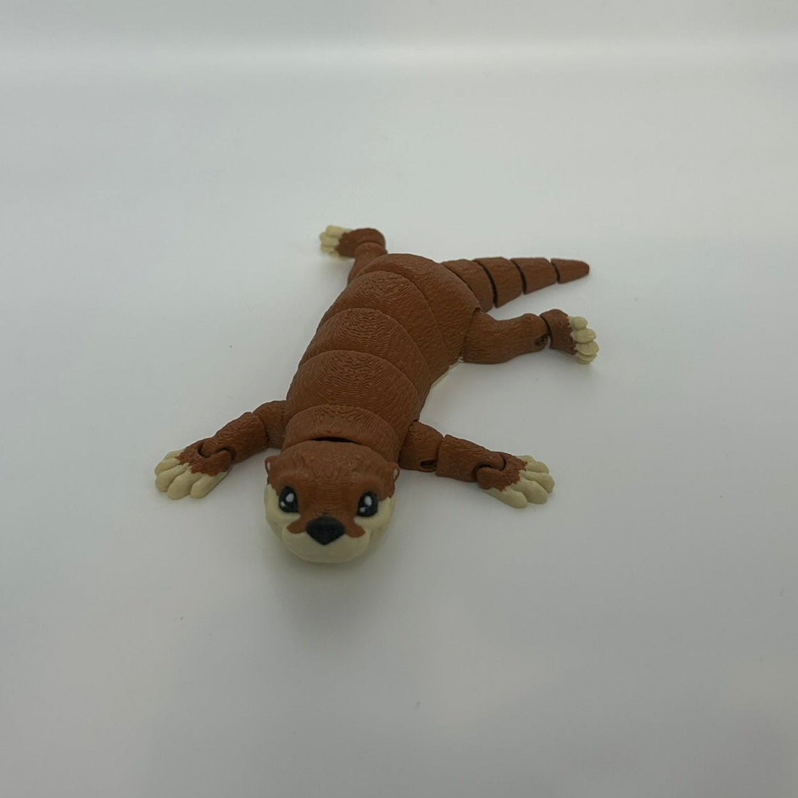 River Otter Articulated Toy – Unique Wildlife Decor or Playful Gift.