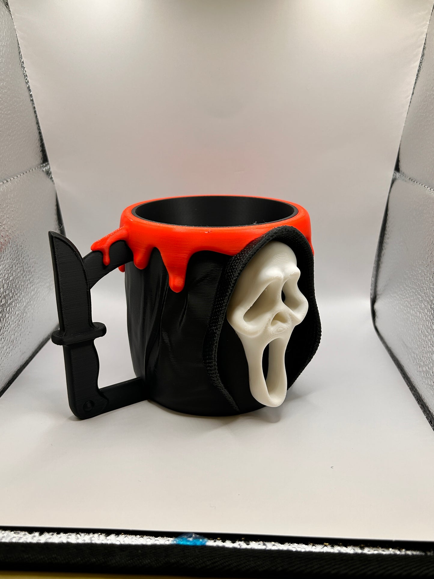 Ghostface ice cream holder